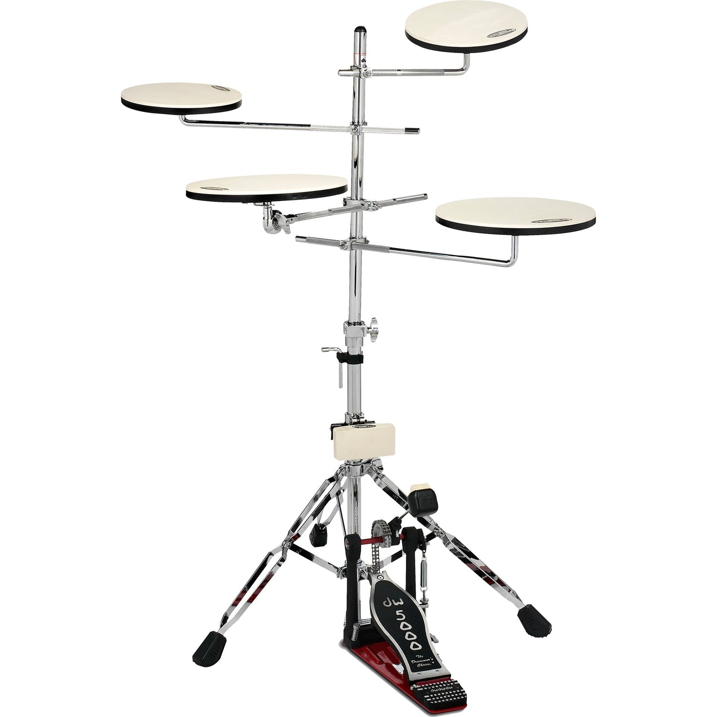 DW Drum Workshop CPPADTS5 Go Anywhere Pad Set with Stand