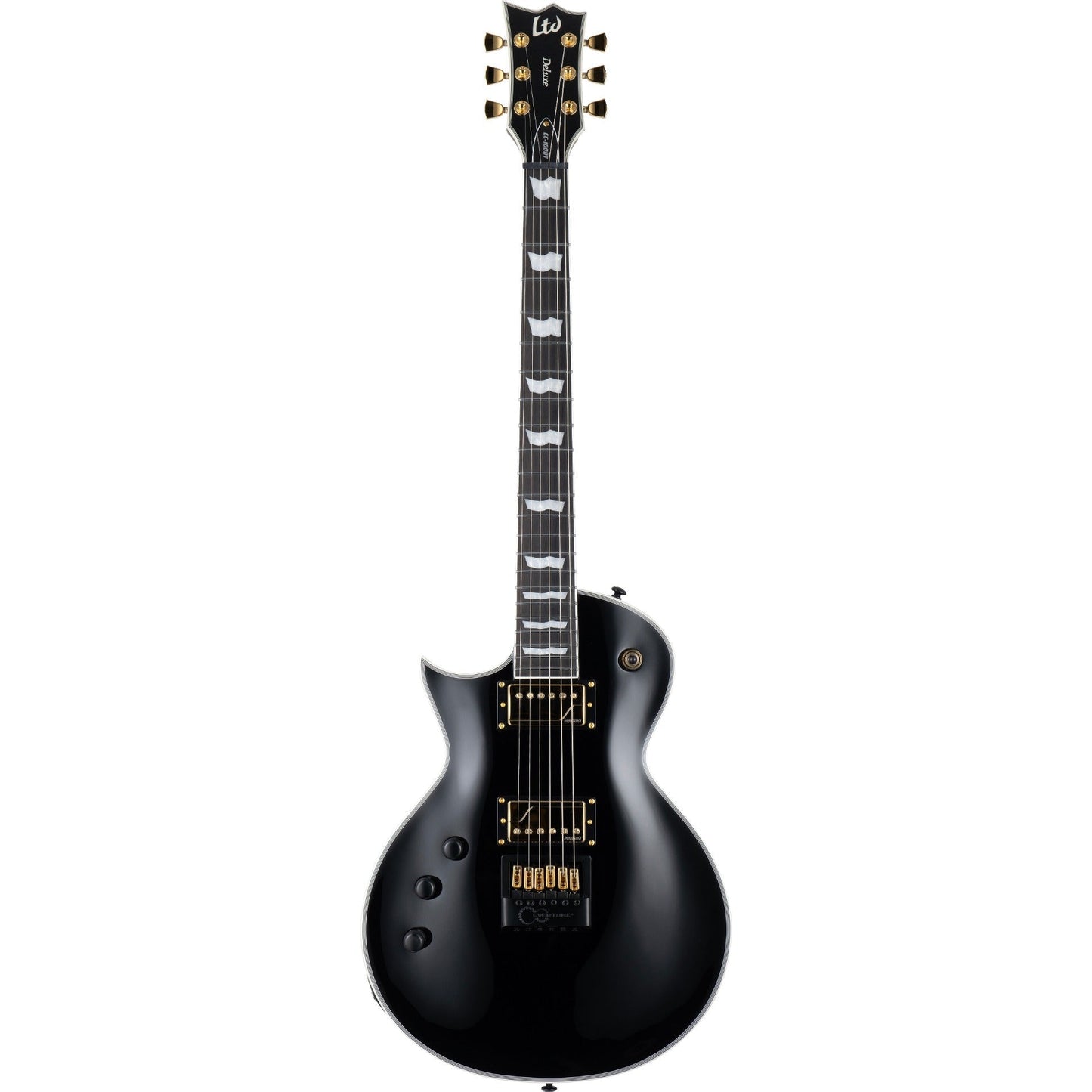 ESP LTD EC-1000T CTM Evertune Left Handed Electric Guitar, Black
