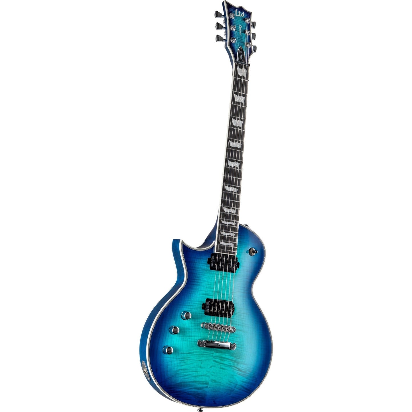ESP LTD EC-1000T CTM FM Left Handed Electric Guitar, Violet Shadow