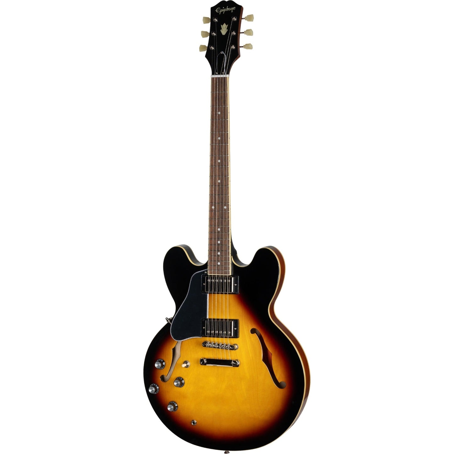 Epiphone ES-335 Left Handed Hollowbody Electric Guitar - Vintage Sunburst