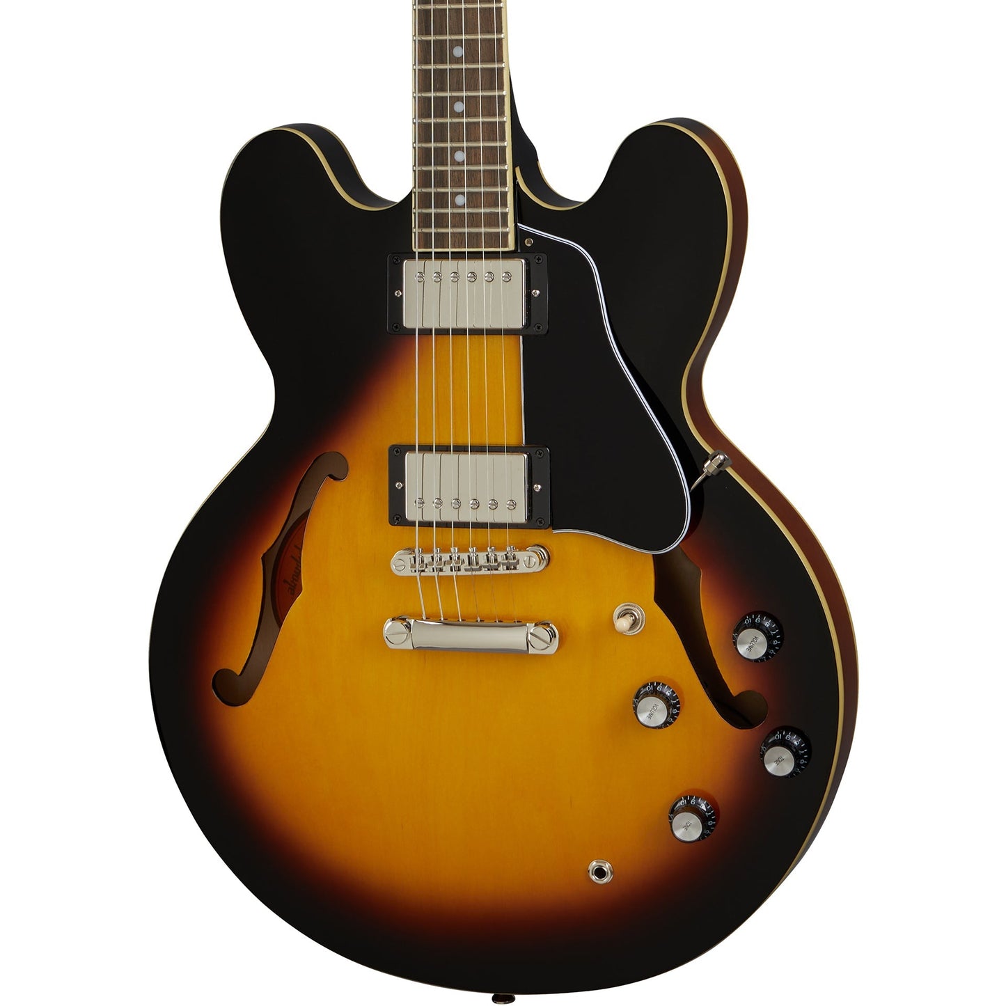 Epiphone ES-335 Semi Hollow Electric Guitar, Vintage Sunburst