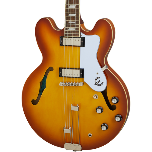 Epiphone Riviera Semihollow Electric Guitar, Royal Tan