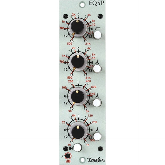 Tonelux 500-Series EQ5P 4-Band Proportional Energy Parametric EQ