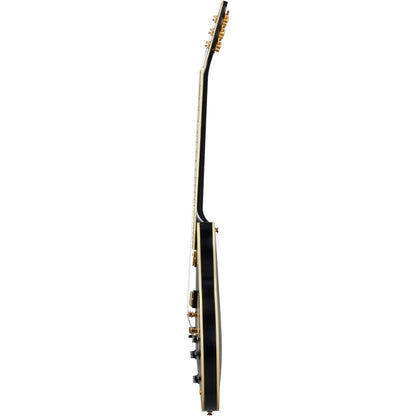 Epiphone Emily Wolfe Sheraton Stealth Semi Hollow Electric Guitar, Aged Black Gloss