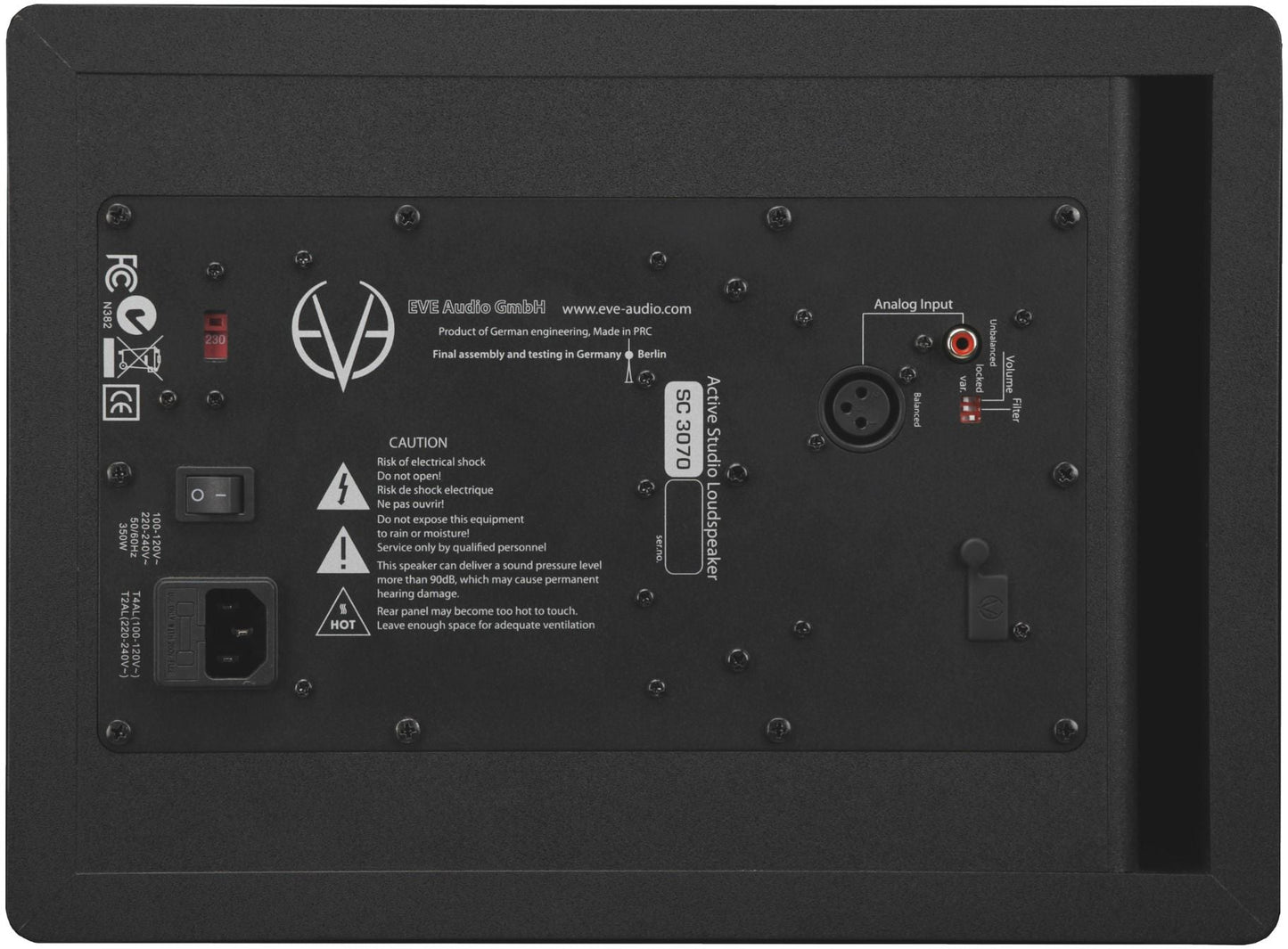 Eve Audio SC3070 3-Way, 7" Active Nearfield / Midfield - Right