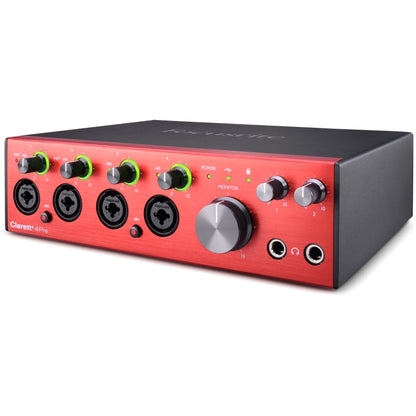 Focusrite Clarett+ 4Pre 18x8 USB-C Audio Interface