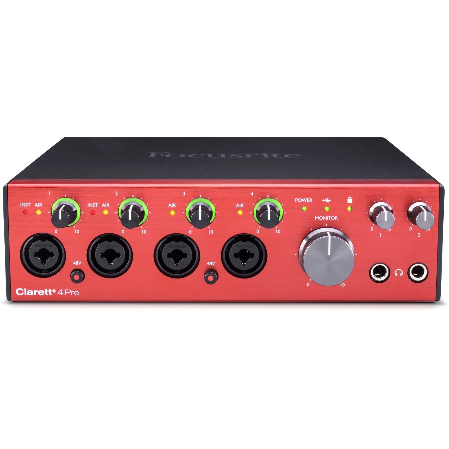 Focusrite Clarett+ 4Pre 18x8 USB-C Audio Interface