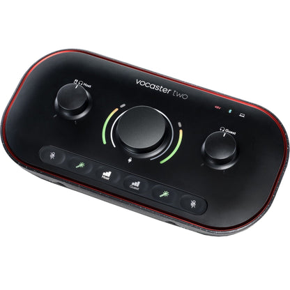 Focusrite Vocaster Two Podcaster Interface for Content Creators