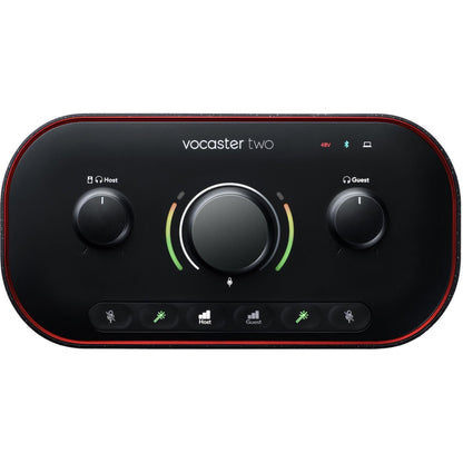 Focusrite Vocaster Two Podcaster Interface for Content Creators