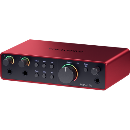 Focusrite Scarlett 2i2 Studio 4th Gen, 2-in, 2-out USB Audio Interface