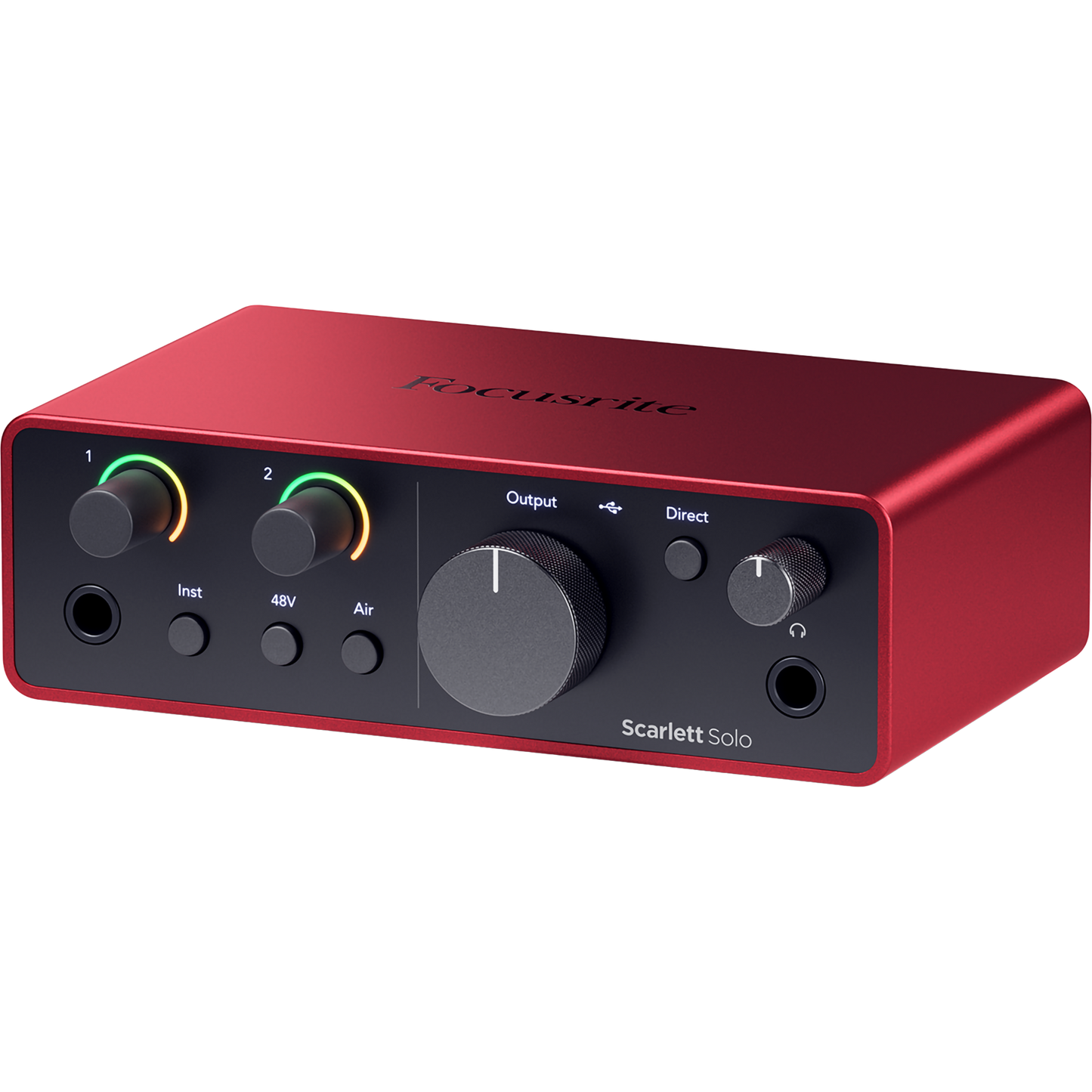 Focusrite Scarlett Solo 4th Gen, 2-in, 2-out USB Audio Interface