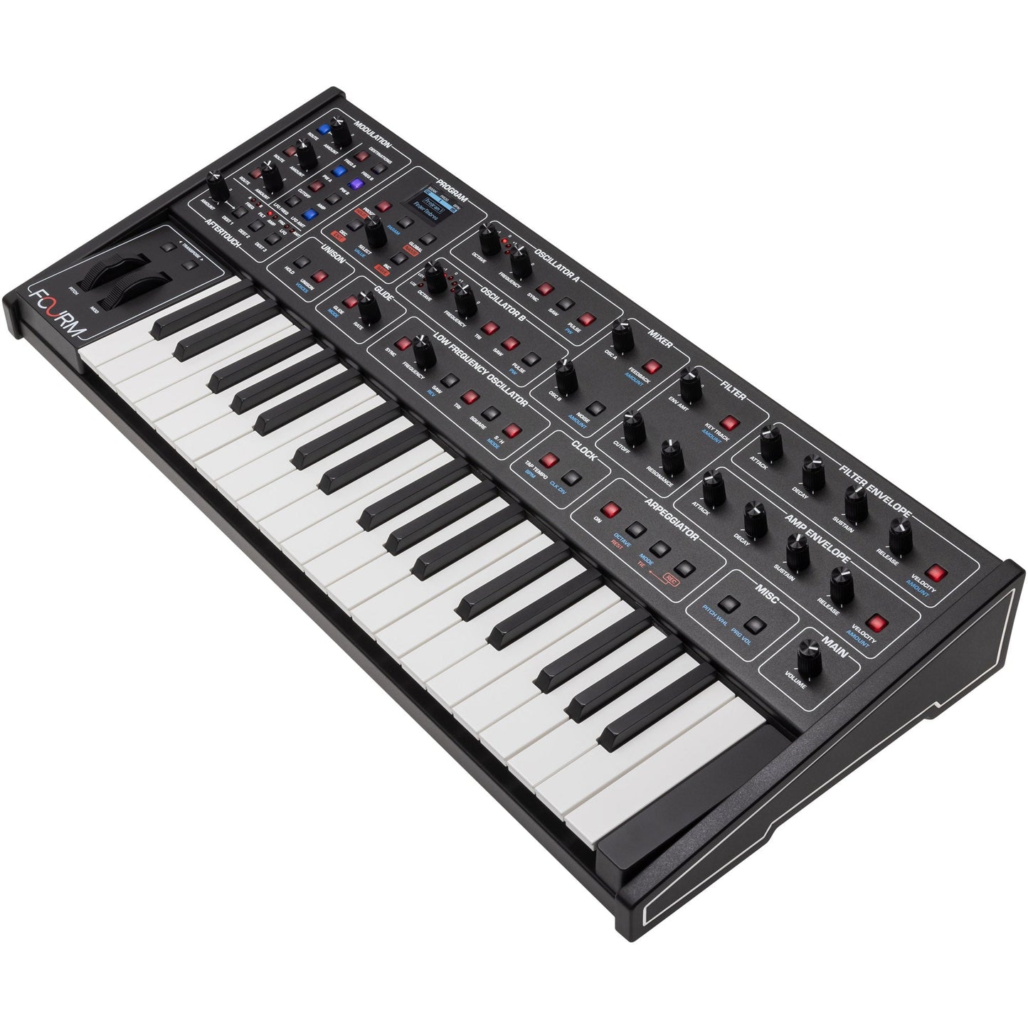 Sequential Fourm 37-Key 4 Voice Analog Synthesizer w/ Polyphonic Aftertouch