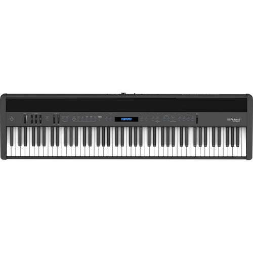 Roland FP-60X-BK Portable Piano w/ Built in Speakers, Bluetooth - Black