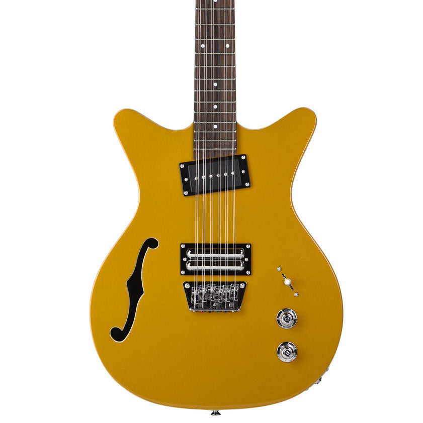 Danelectro 59R12ST-GOLD Fifty Niner 12 String Electric Guitar - Gold