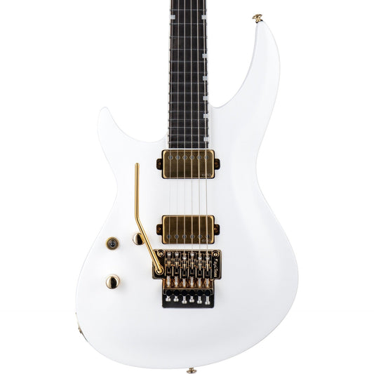 ESP LTD H3-1000FR Left Handed Electric Guitar, Snow White