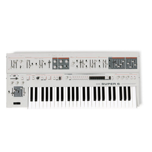 UDO Audio Super 6 Polyphonic Synthesizer Limited Edition White