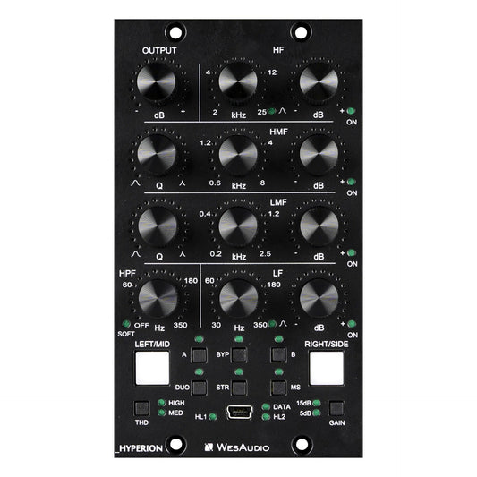 WesAudio NG500 Hyperion Eclipse - Limited Edition 500 Fully Analog Parametric EQ