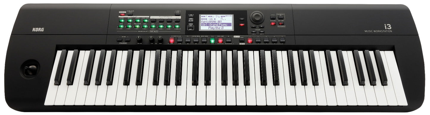 Korg i3MB 61-Key Music Workstation - Rubberized Matte Black