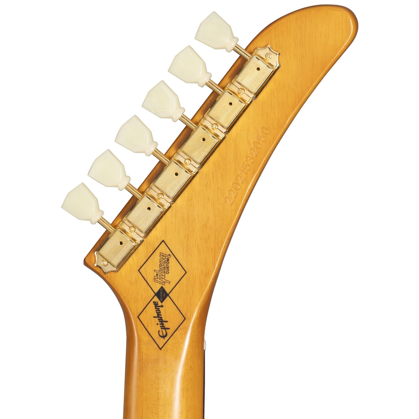 Epiphone 1958 Korina Explorer Left Handed Electric Guitar in Aged Natural