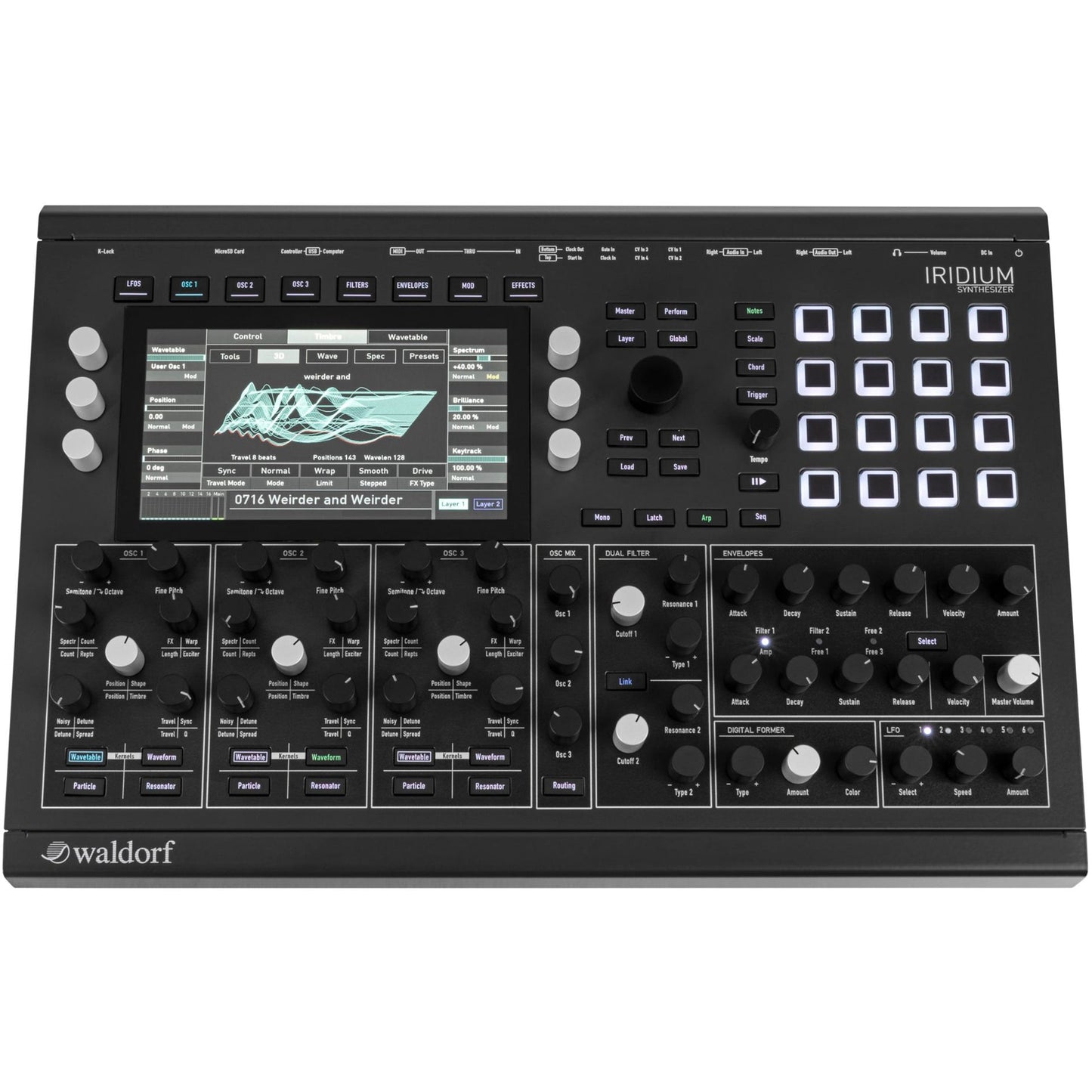 Waldorf Iridium Desktop Polyphonic Synthesizer