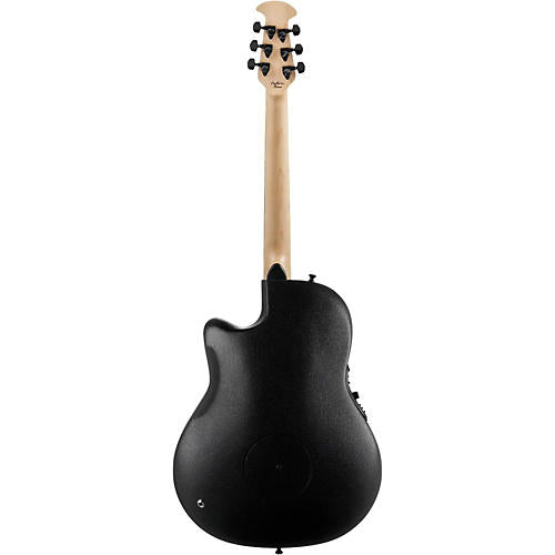 Ovation 1868TX-5 Electric Guitar Elite Super Shallow Black Textured