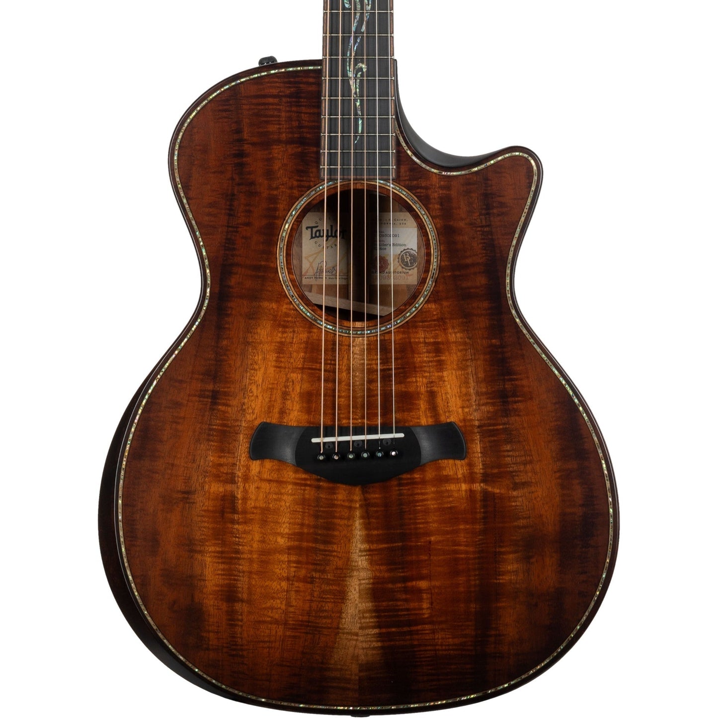 Taylor K24ce Builder's Edition Acoustic Electric Guitar - Hawaiian Koa
