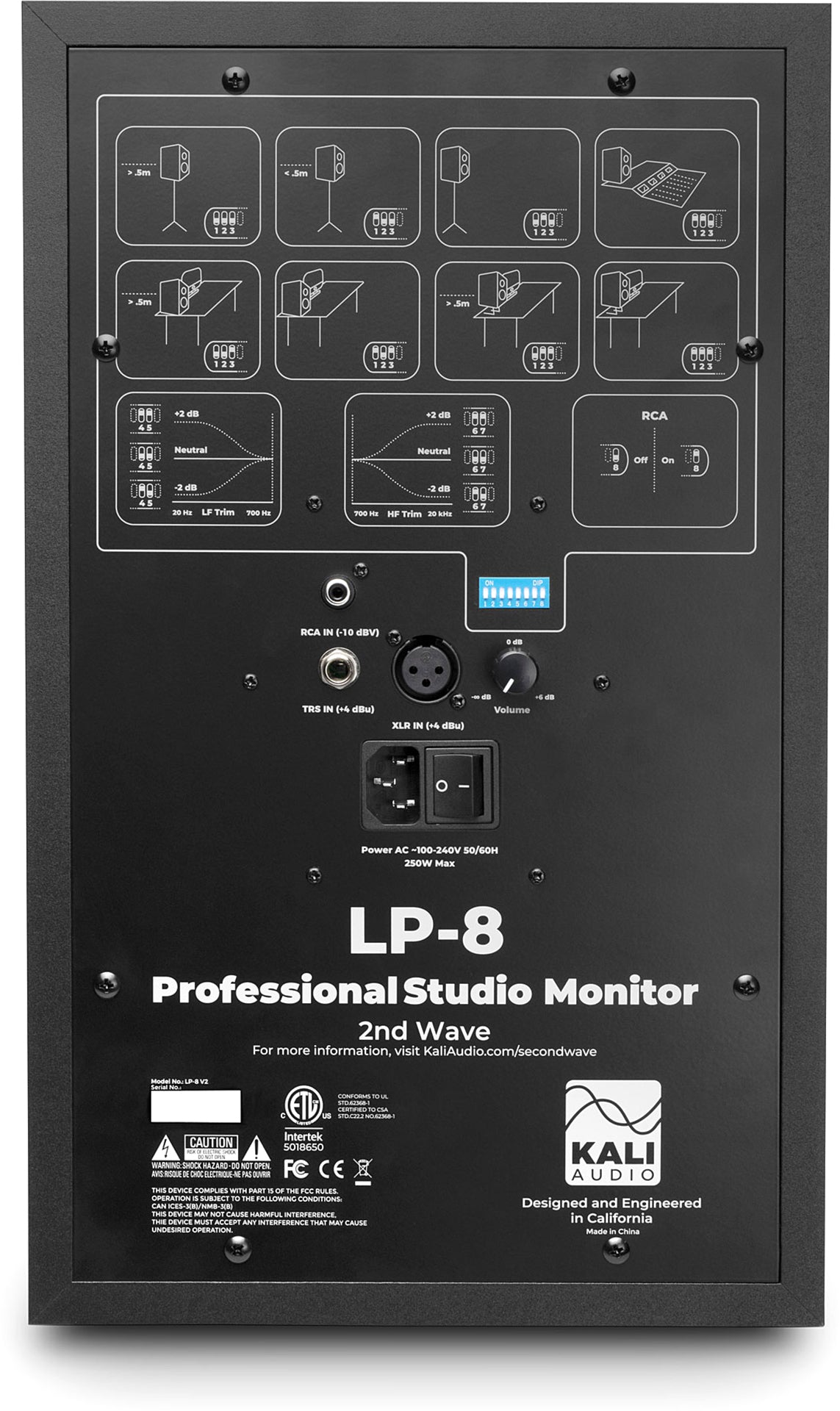 Kali Audio LP-8 8" Powered Studio Monitor