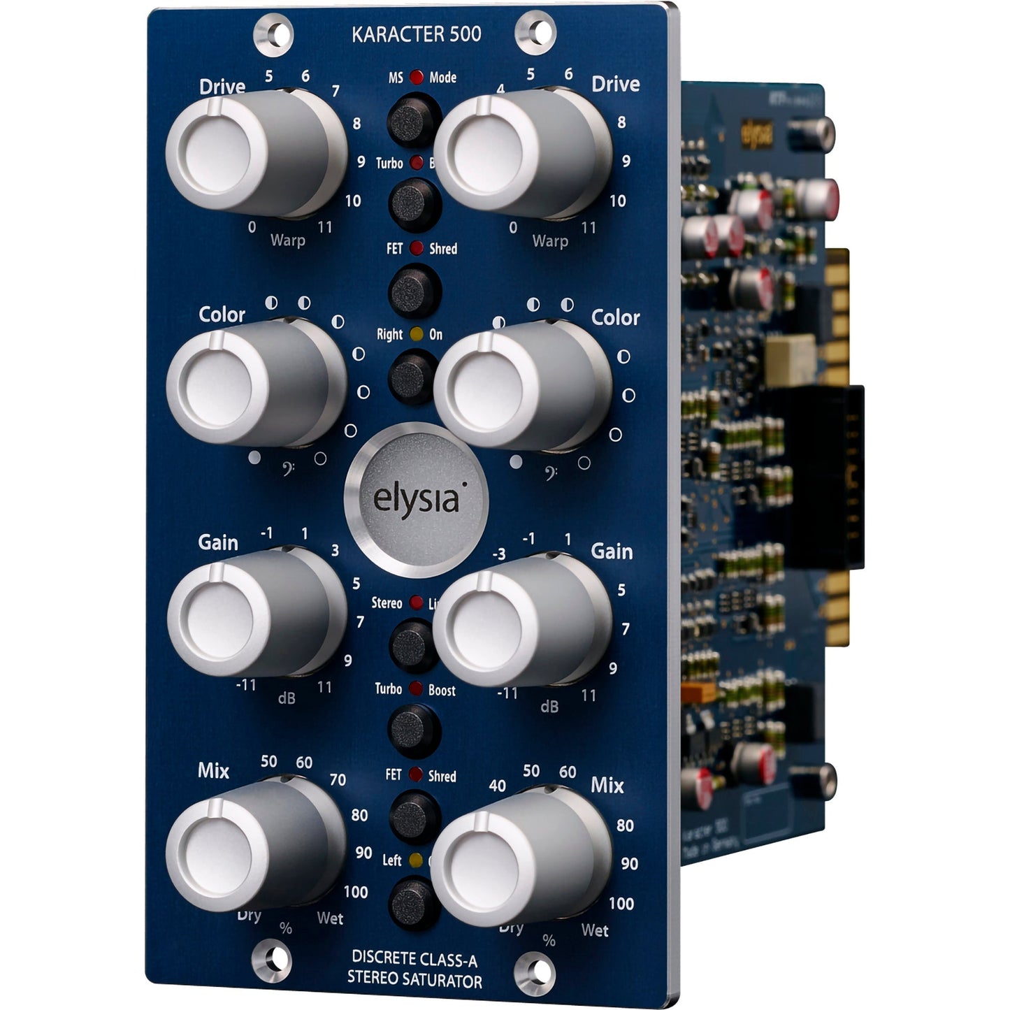 Elysia Karacter Qube 2-channel Color Box 500 Series Module