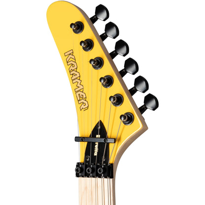 Kramer Baretta Left Handed Electric Guitar in Bumblebee Yellow