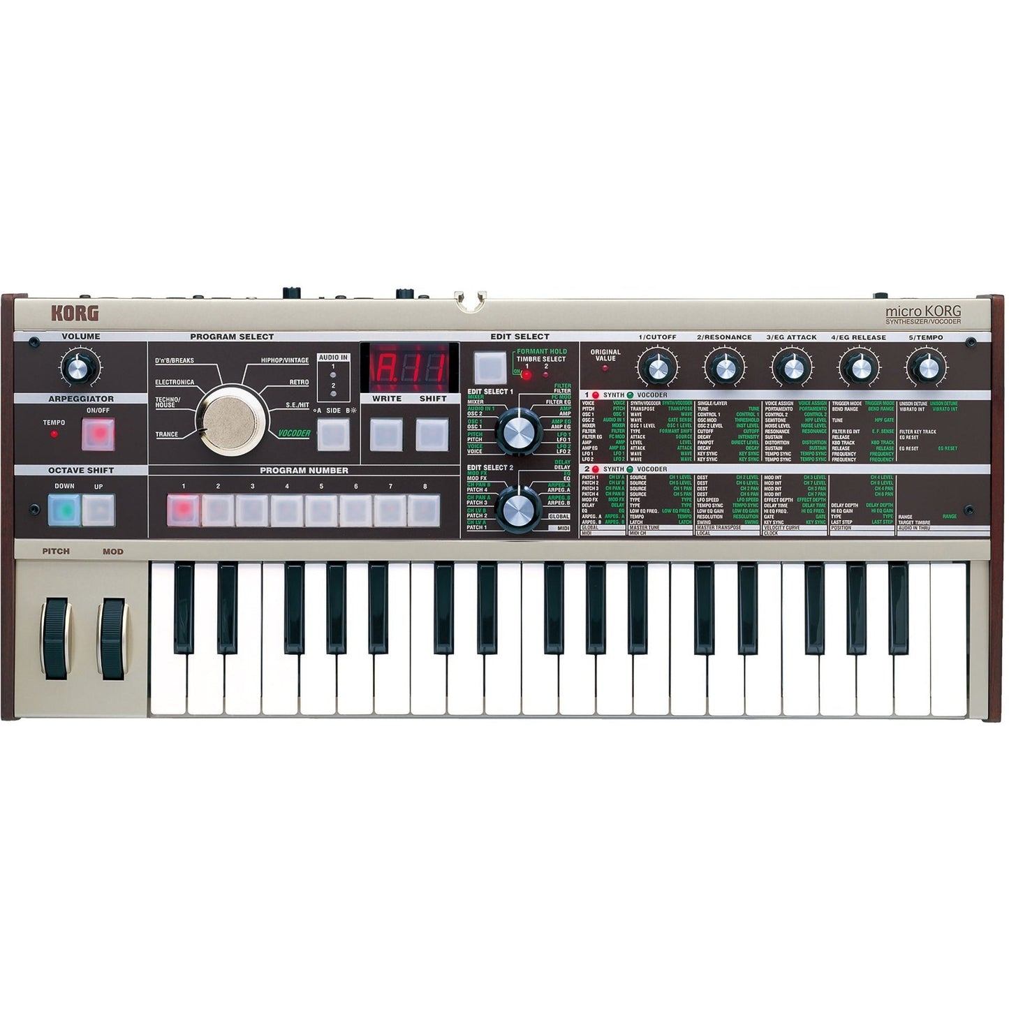 Korg MicroKORG Synthesizer/Vocoder