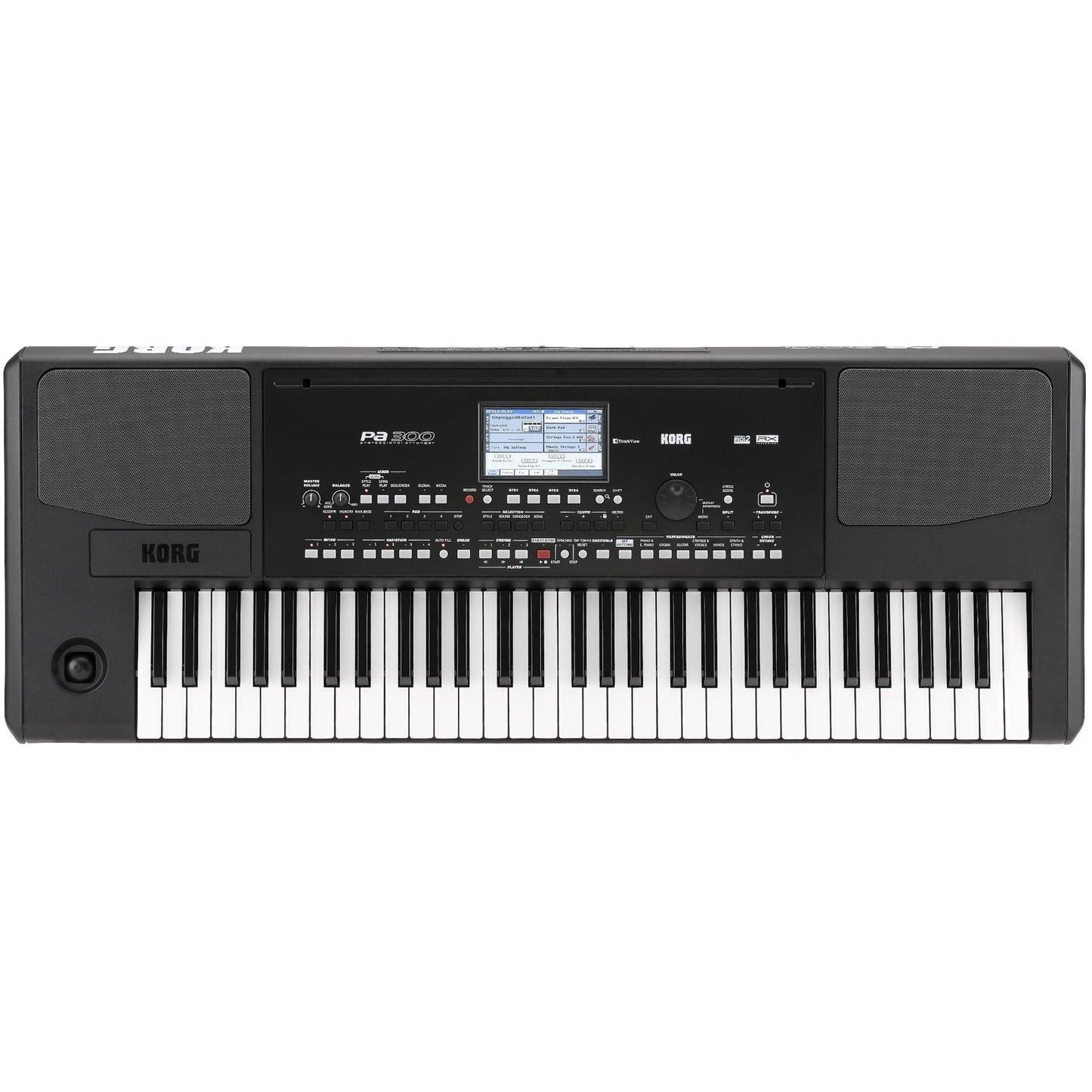 Korg PA300 61-Key Arranger Workstation with Built In Speakers