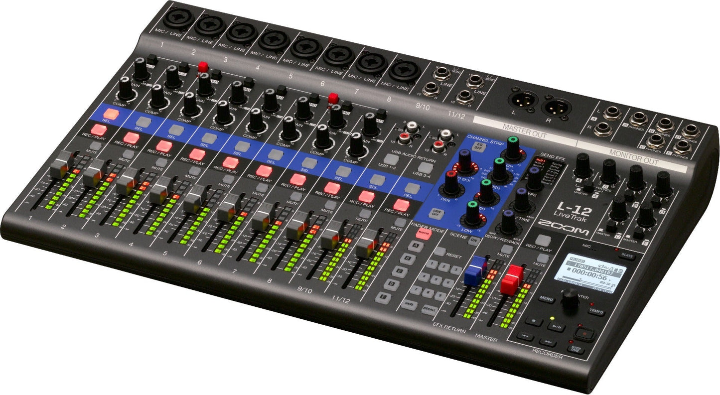 Zoom LiveTrak L-12 Digital Mixer