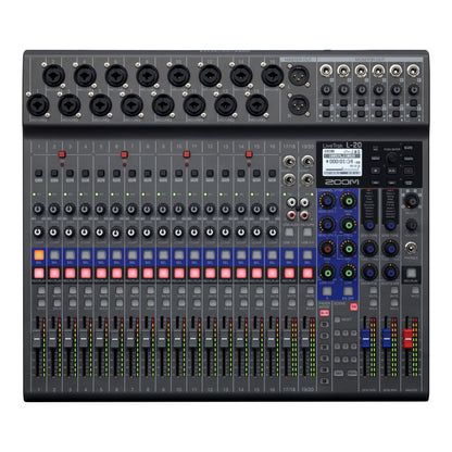 Zoom LiveTrak L-20 - 20-Input Digital Mixer & Multitrack Recorder