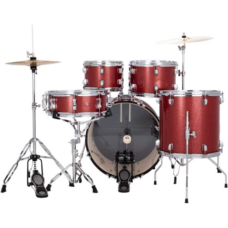 Ludwig Accent Series 5-Piece Drumset - Red Sparkle