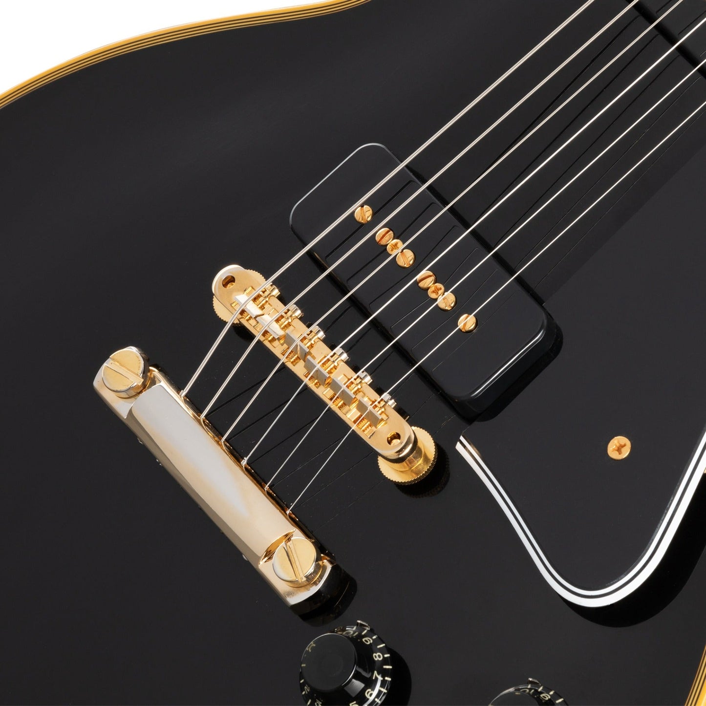 Gibson 1954 Les Paul Custom Reissue VOS Electric Guitar - Ebony