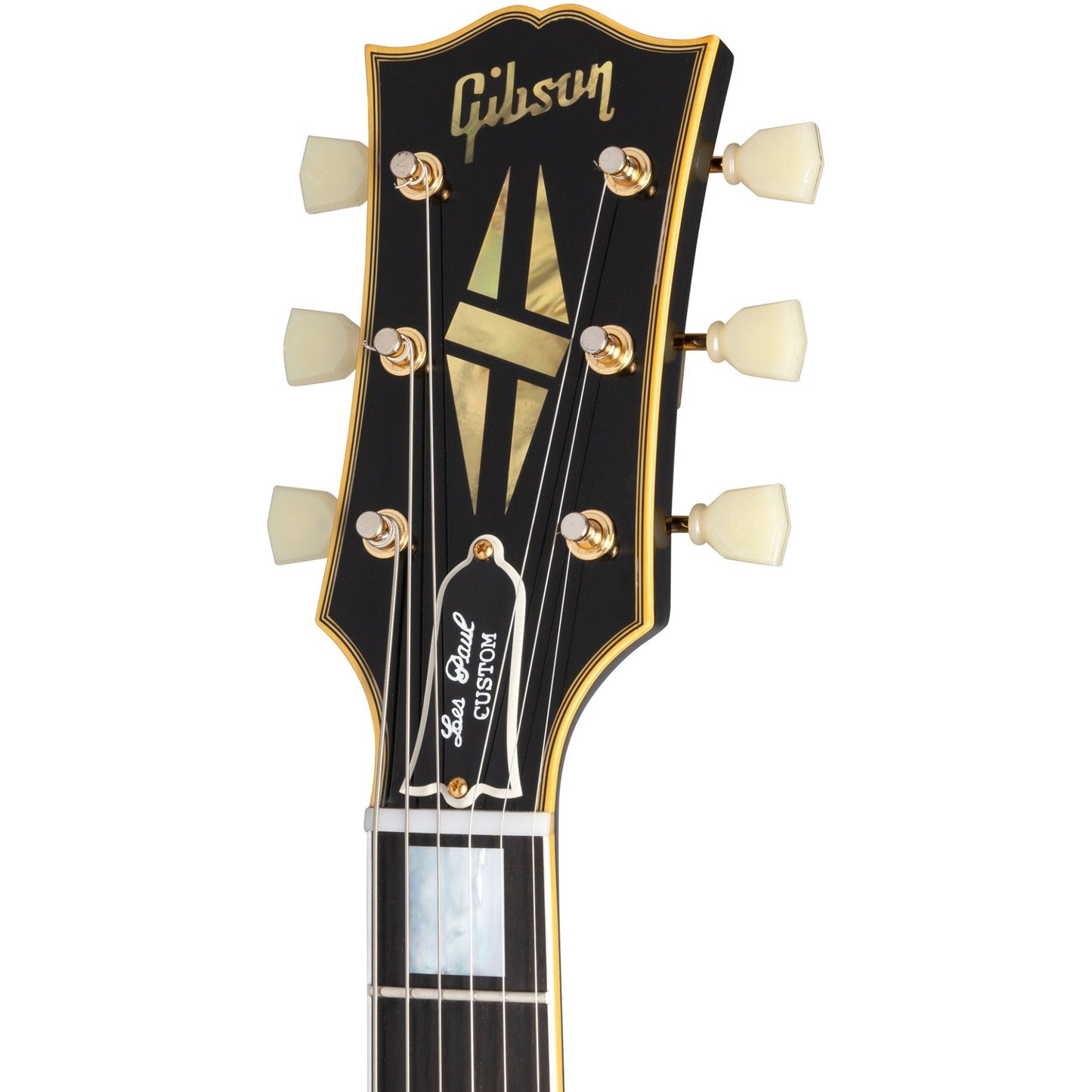 Gibson 1954 Les Paul Custom Reissue VOS Electric Guitar - Ebony