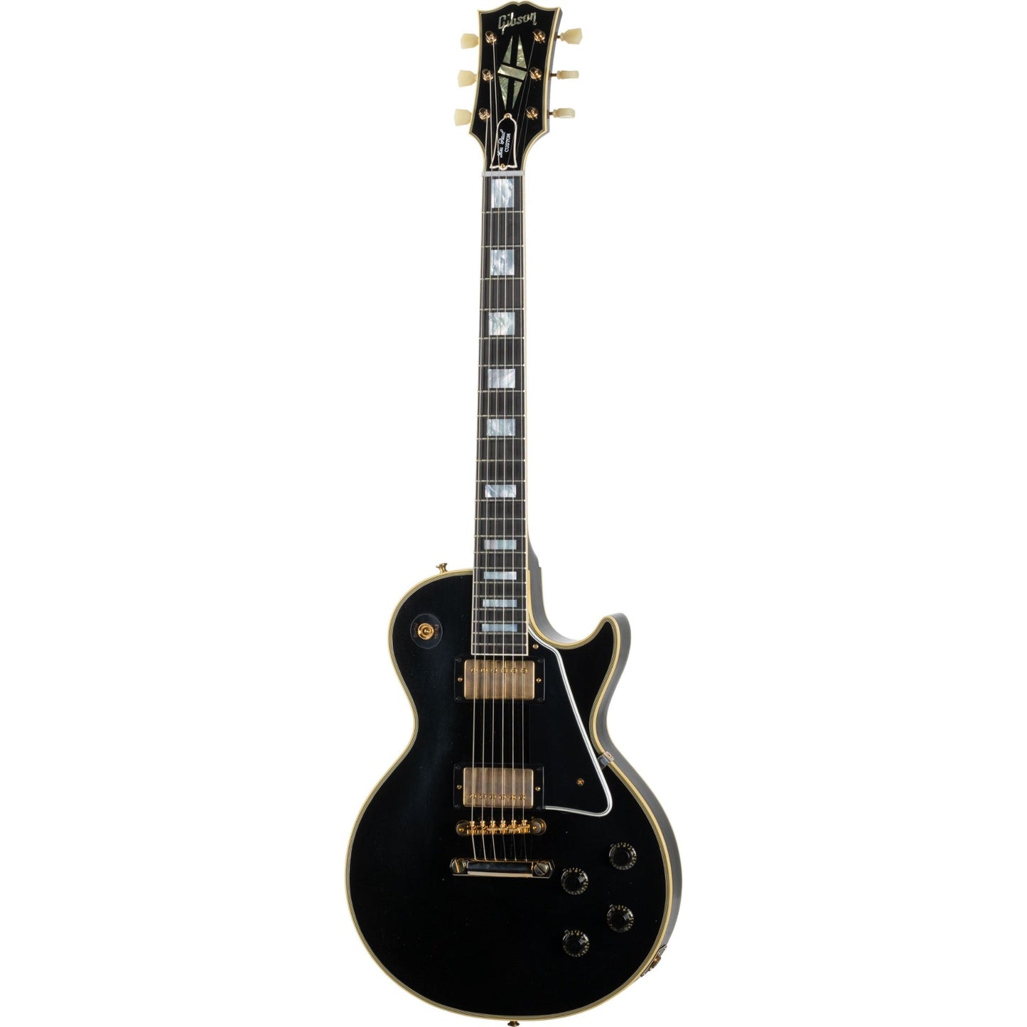 Gibson 1957 Les Paul Custom Reissue Electric Guitar - Ultra Light Aged Ebony