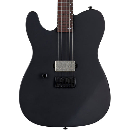 ESP LTD TE-201 Left Handed Electric Guitar, Black Satin