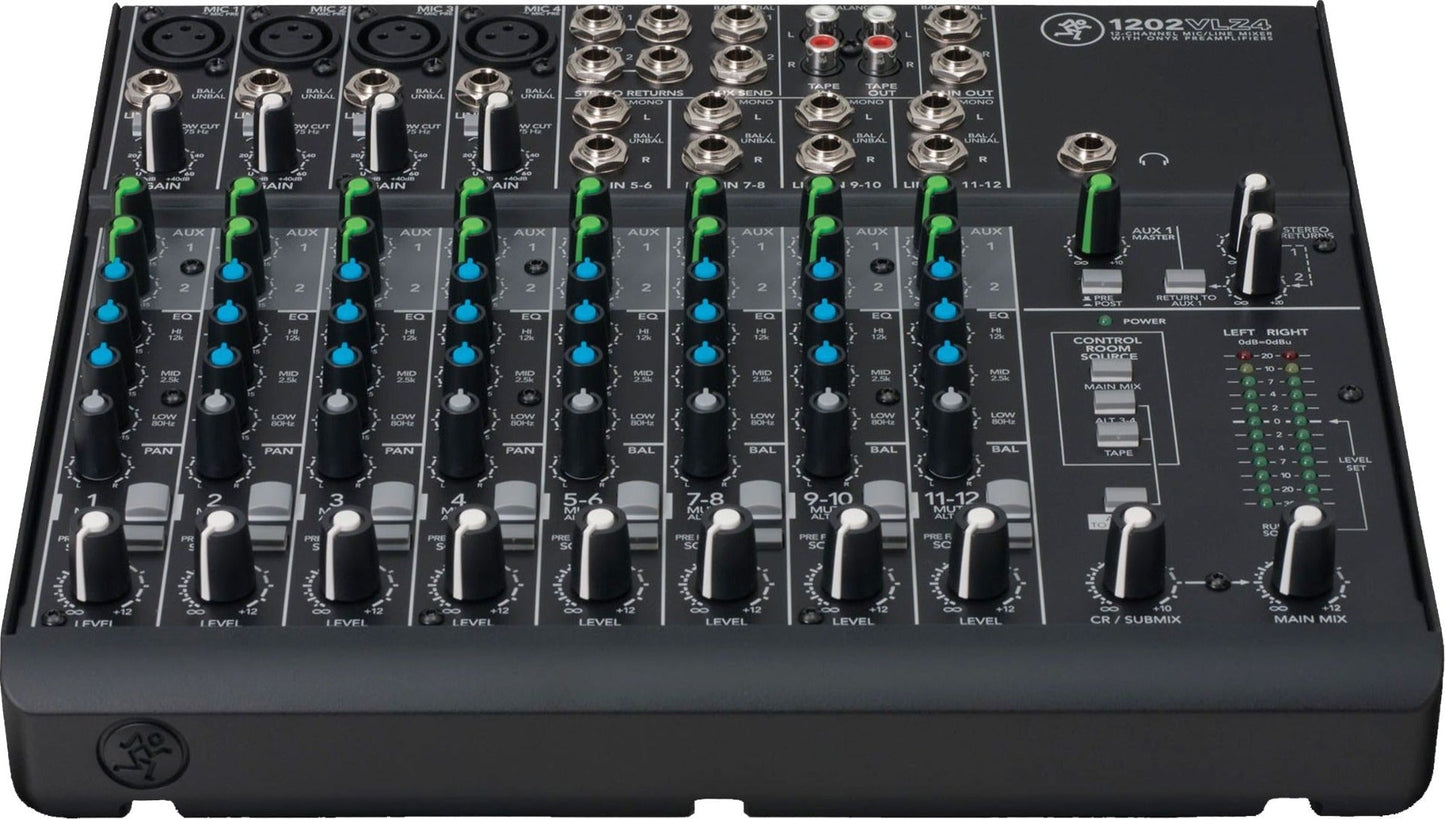 Mackie 1202VLZ4 12-Channel Compact Mixer