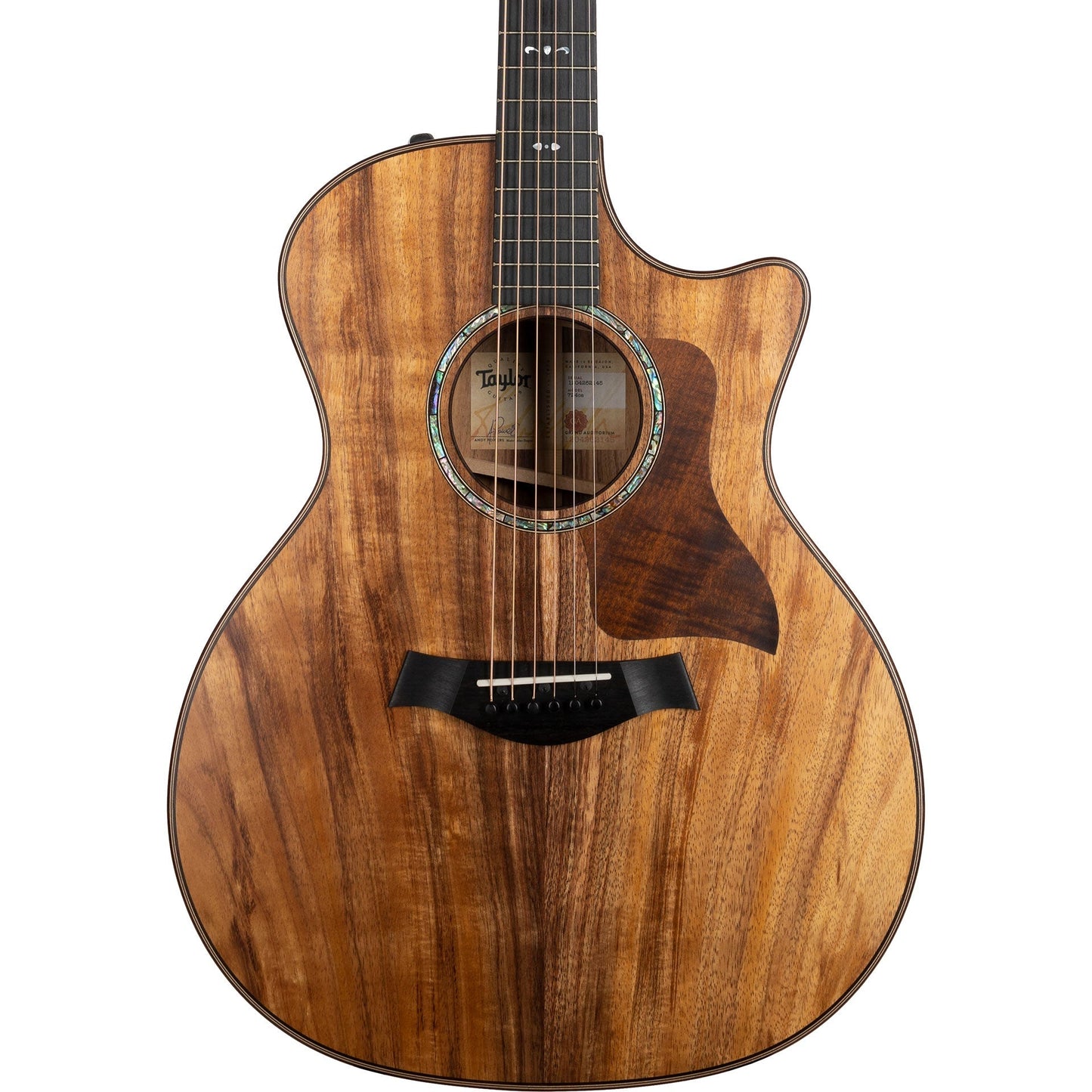 Taylor 724ce Grand Auditorium All Koa Acoustic Electric Guitar - Hawaiian Koa
