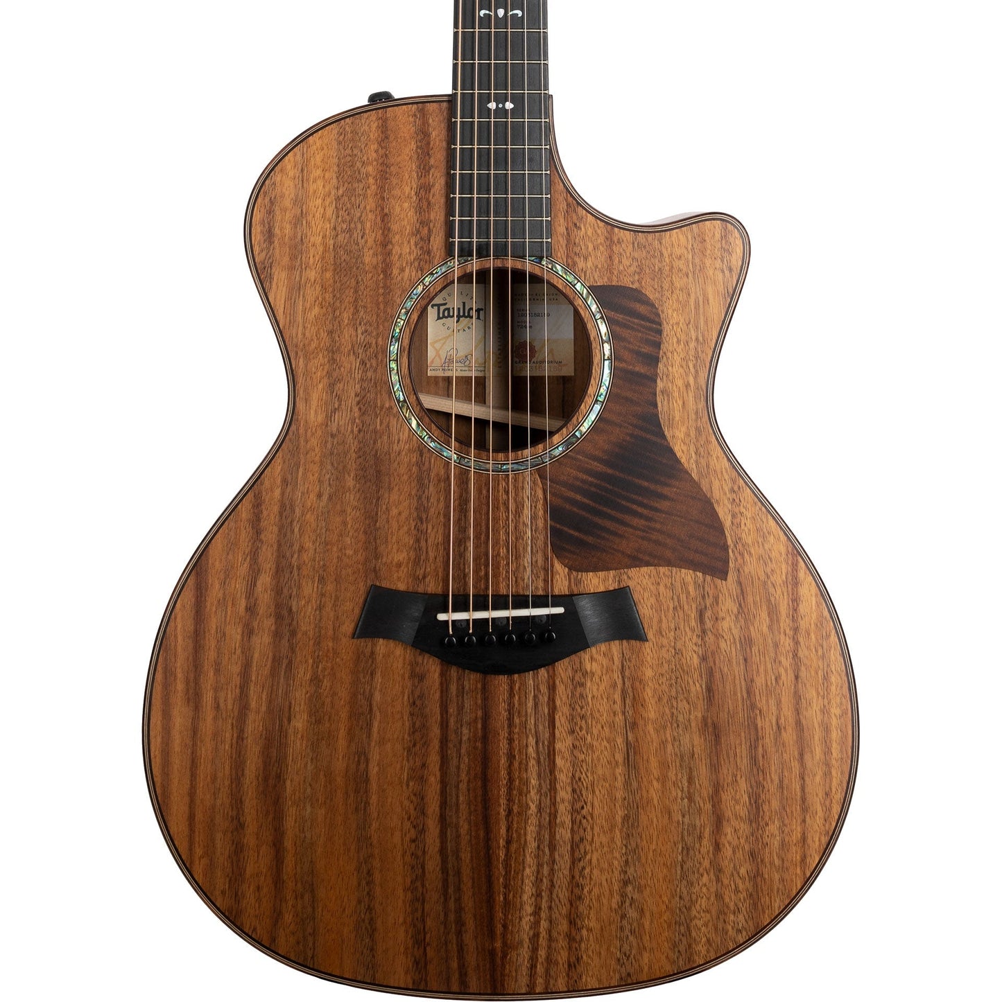 Taylor 724ce Grand Auditorium All Koa Acoustic Electric Guitar - Hawaiian Koa