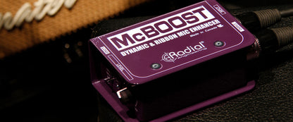 Radial McBoost Microphone Signal Intensifier