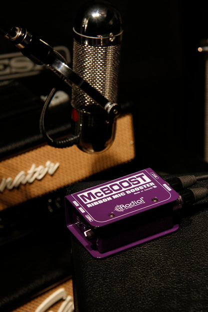Radial McBoost Microphone Signal Intensifier