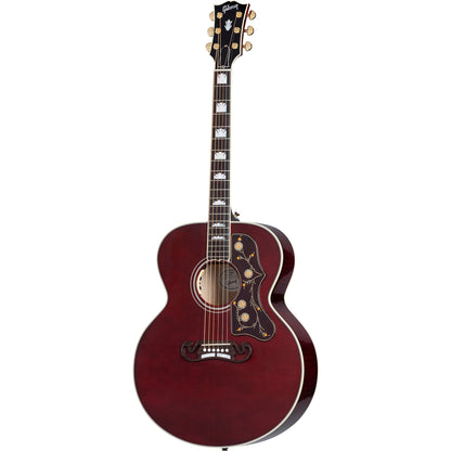 Gibson SJ-200 Standard Acoustic Guitar - Wine Red w/ Case
