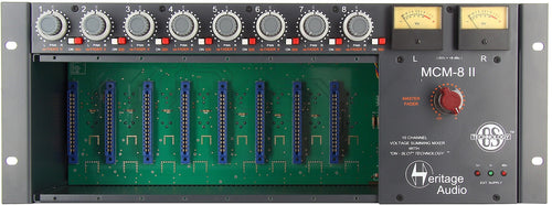 Heritage Audio MCM-8 MK2 8 Slot Rack with Mixer Enclosure for 500-Series Modules