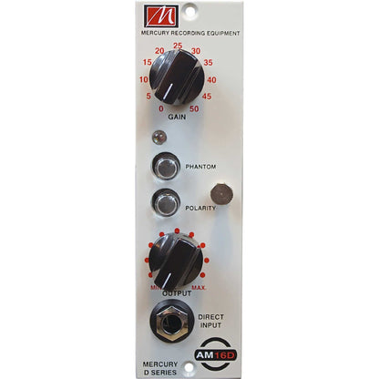 Mercury AM16D Transistor Type Studio Microphone Amplifier Module 500 Series