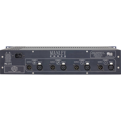 Manley Labs Force 4-Channel Vacuum Tube Microphone Preamplifier