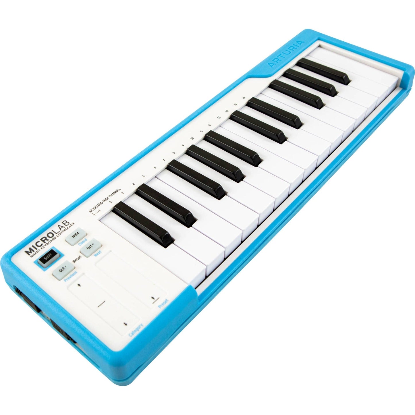 Arturia MicroLab - Compact USB-MIDI Controller - Blue