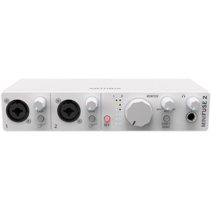 Arturia MiniFuse 2 USB-C Audio Interface - White