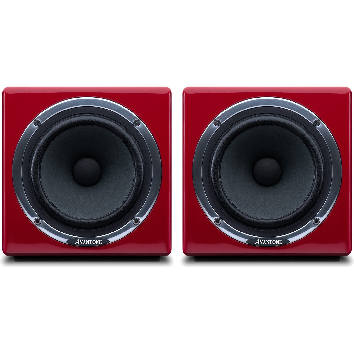 Avantone MixCube Active 10th Anniversary Red Mini Reference Monitors (Pair)